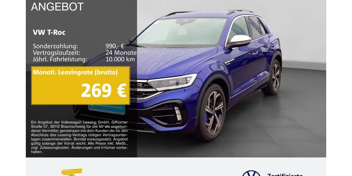 VW T-Roc 17.655 km 34.960 &euro; Marl 45770