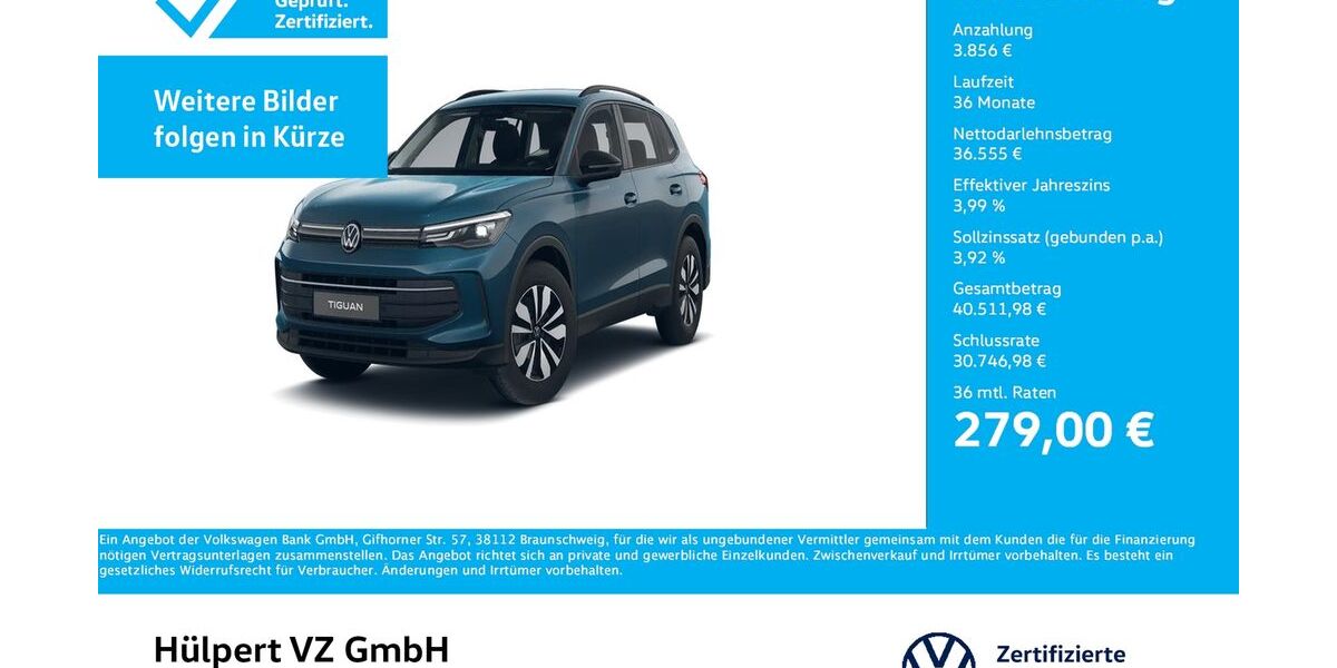 VW Tiguan 7.872 km 39.988 &euro; Unna 59423