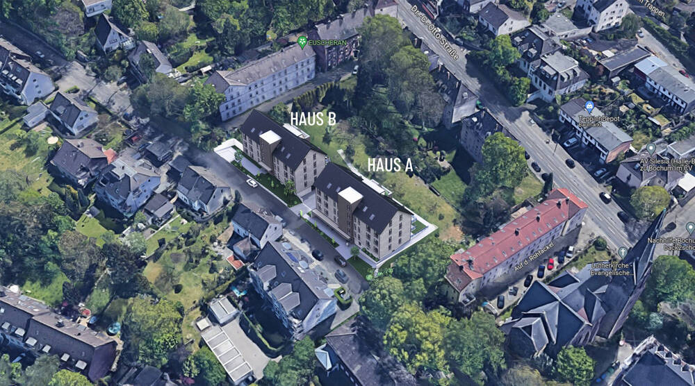 Etagenwohnung Bochum Linden - 2 Zimmer, 73 m&sup2;, 319.000&euro; | Angebot:25745251