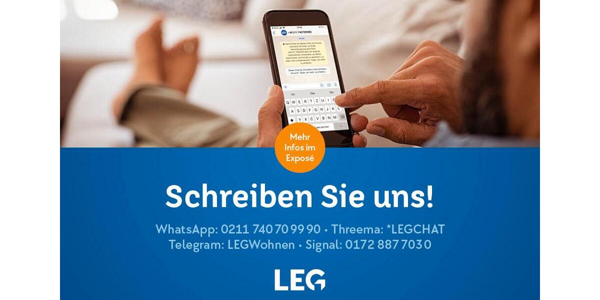 Etagenwohnung Castrop-Rauxel Bladenhorst - 2 Zimmer, 48 m&sup2;, 399&euro; | Angebot:26496009
