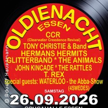 Oldienight Essen 26.09.2026 Grugahalle