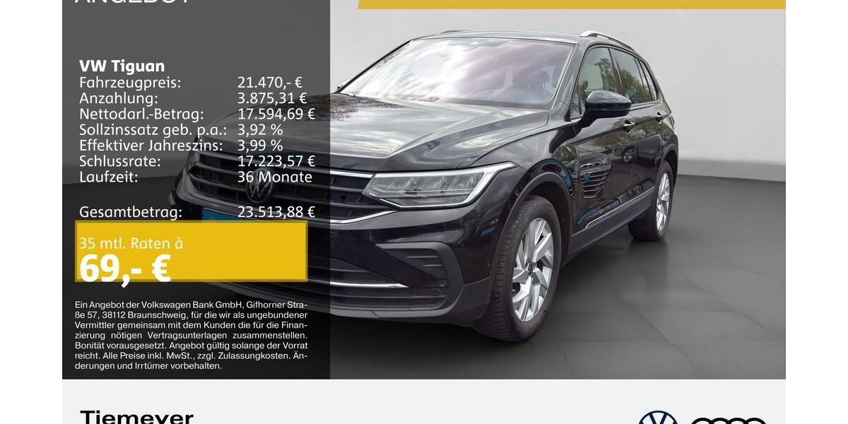 VW Tiguan 65.644 km 21.470 &euro; Gelsenkirchen 45894