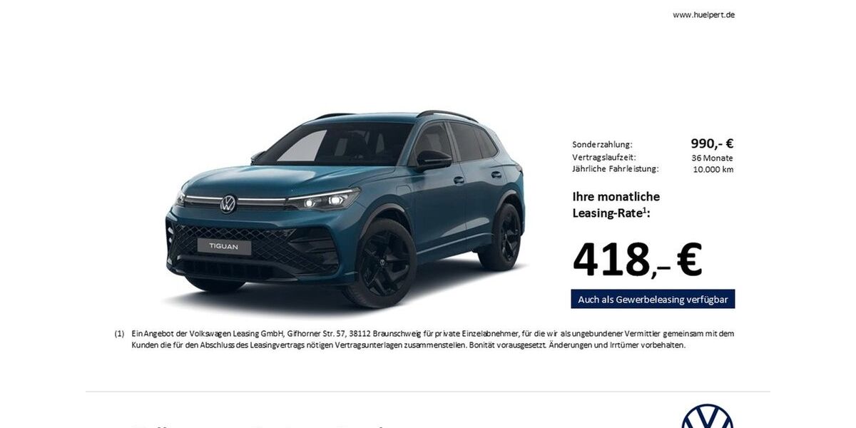VW Tiguan 9.741 km 47.911 &euro; Bergkamen 59192