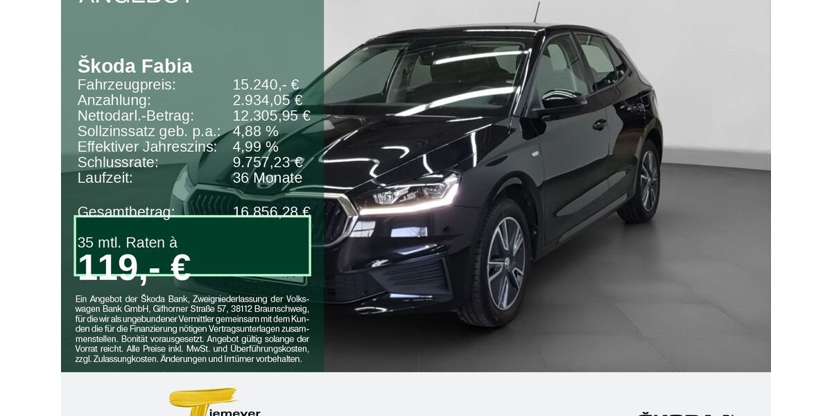 Skoda Fabia 22.189 km 14.980 &euro; Bochum 44809