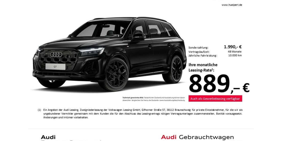 Audi Q7 9.822 km 82.888 &euro; Dortmund 44143