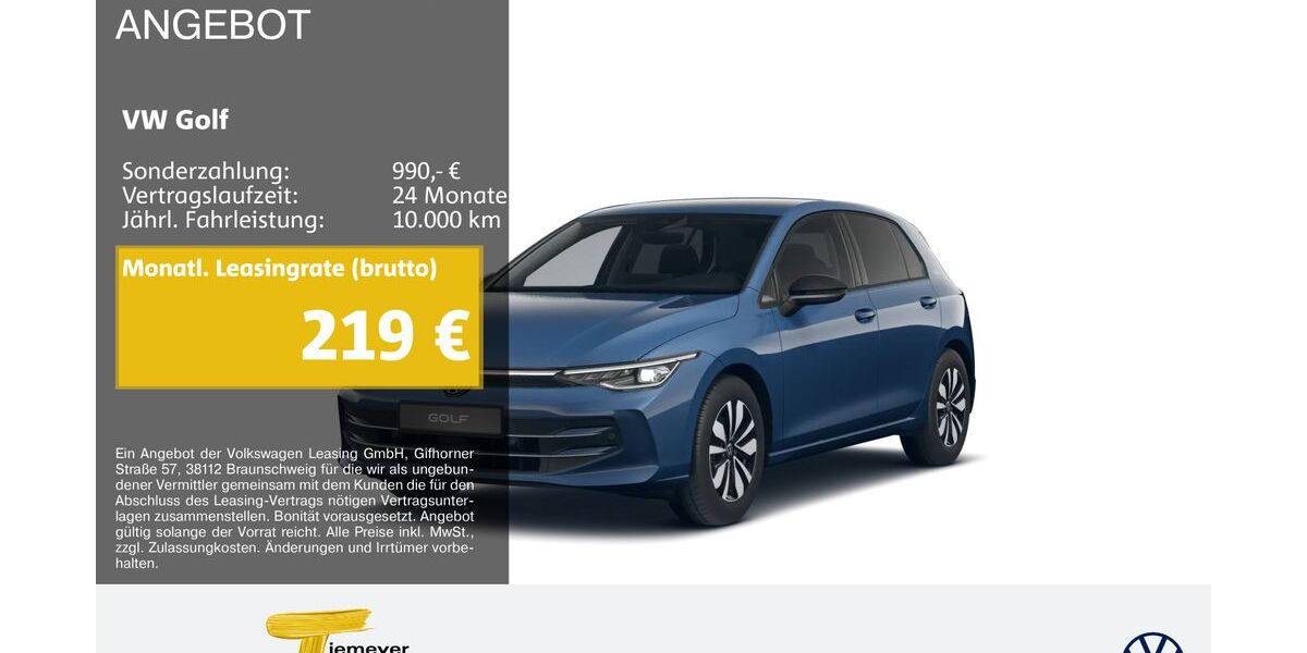 VW Golf 18.944 km 28.190 &euro; Bochum 44892