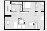 Etagenwohnung Herten - 1 Zimmer, 52 m&sup2;, 586&euro; | Angebot:25630396