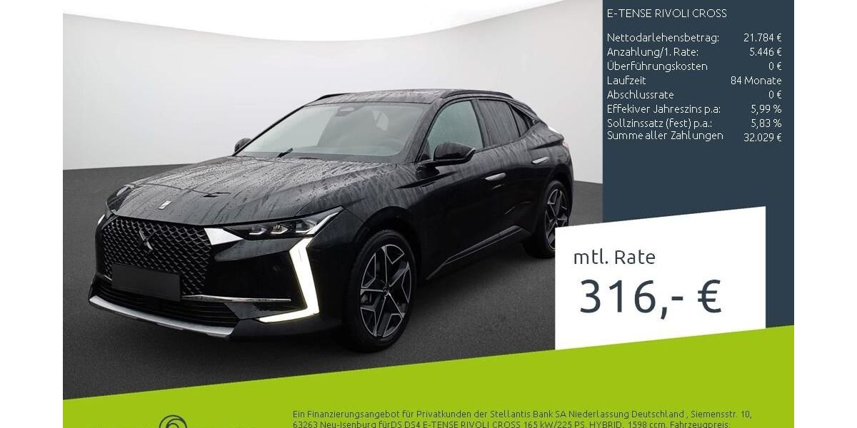 DS Automobiles DS4 33.942 km 27.550 &euro; Dortmund 44263