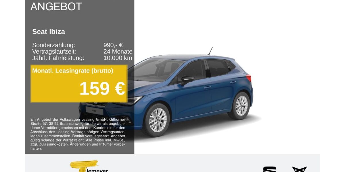 Seat Ibiza 16.938 km 23.640 &euro; Recklinghausen 45663