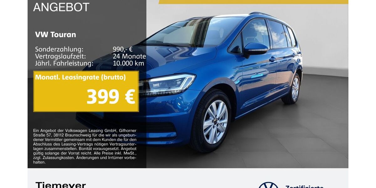 VW Touran 64.042 km 24.390 &euro; Bochum 44892