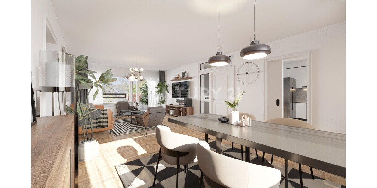 Wohlfühlwohnung in guter Nachbarschaft und Blick auf den Florian - Etagenwohnung Dortmund (Gartenstadt / Mitte) Mitte) | Angebot:21617371