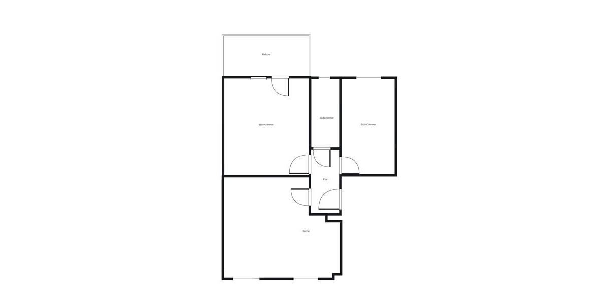 Etagenwohnung Hattingen - 2 Zimmer, 55 m&sup2;, 444&euro; | Angebot:22922655