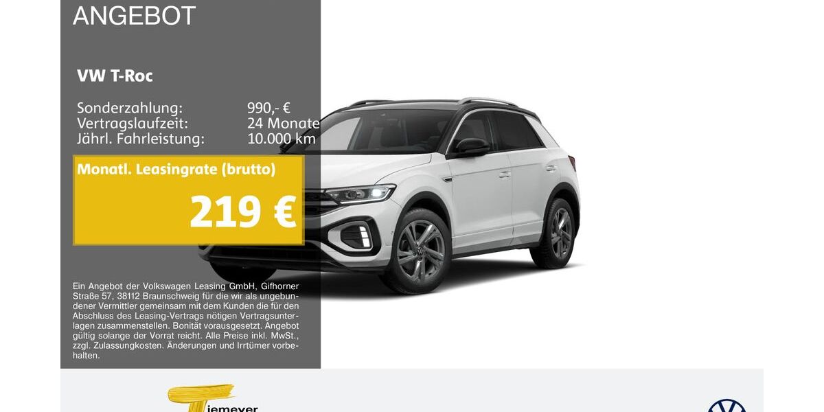 VW T-Roc 15.714 km 29.480 &euro; Bochum 44892
