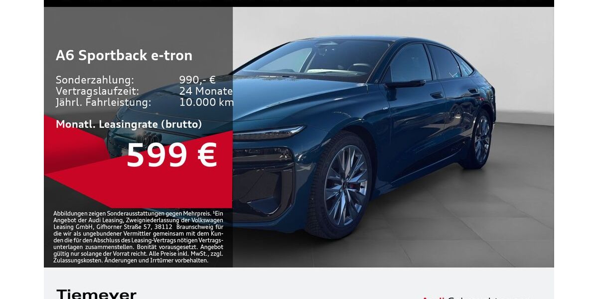 Audi A6 e-tron 7.715 km 66.340 &euro; Gelsenkirchen 45894