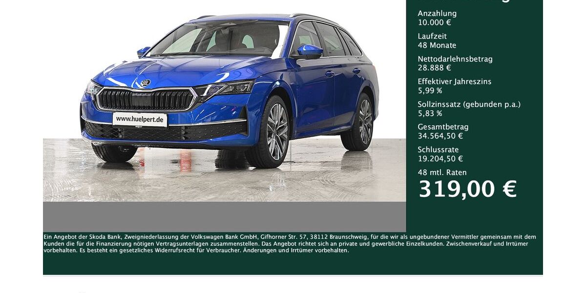 Skoda Octavia 5.100 km 38.888 &euro; Dortmund 44269