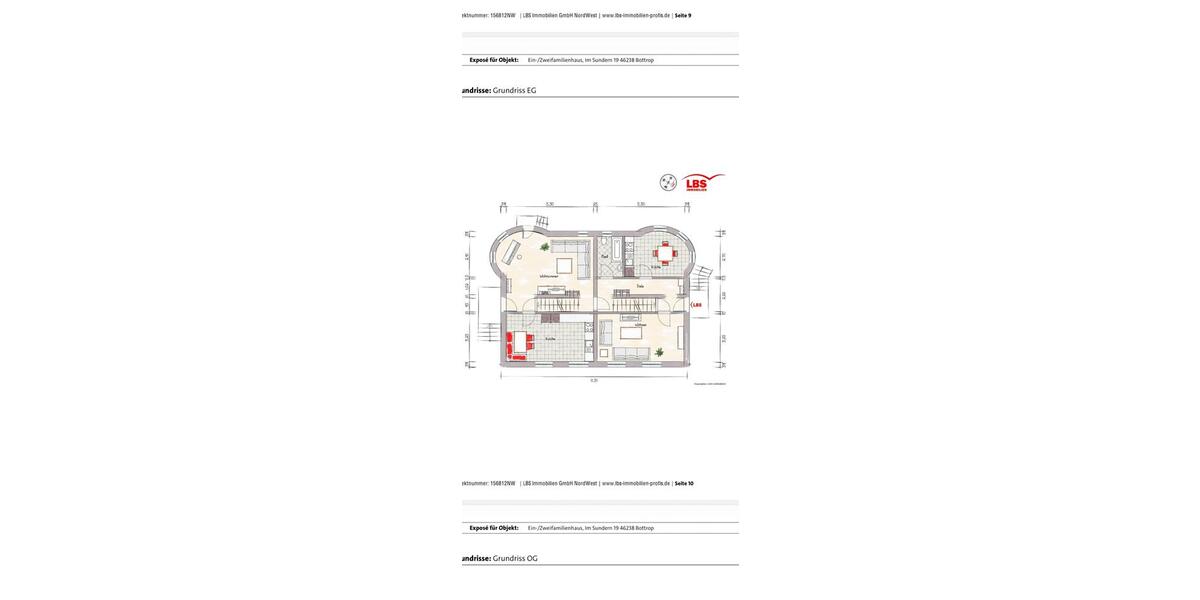 Doppelhaushälfte Bottrop Batenbrock - 4 Zimmer, 115 m&sup2;, 499.999&euro; | Angebot:26040037