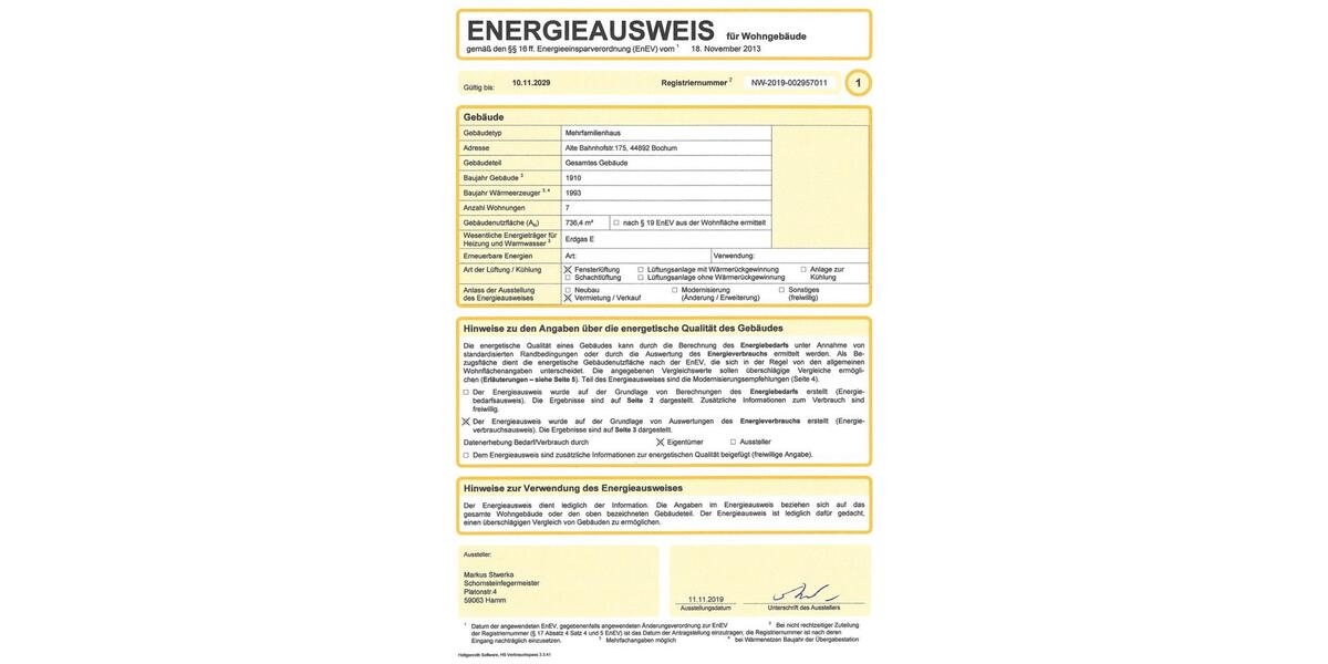 Gewerbeobjekt Bochum Bochum-Ost - 1.275&euro; | Angebot:12474848