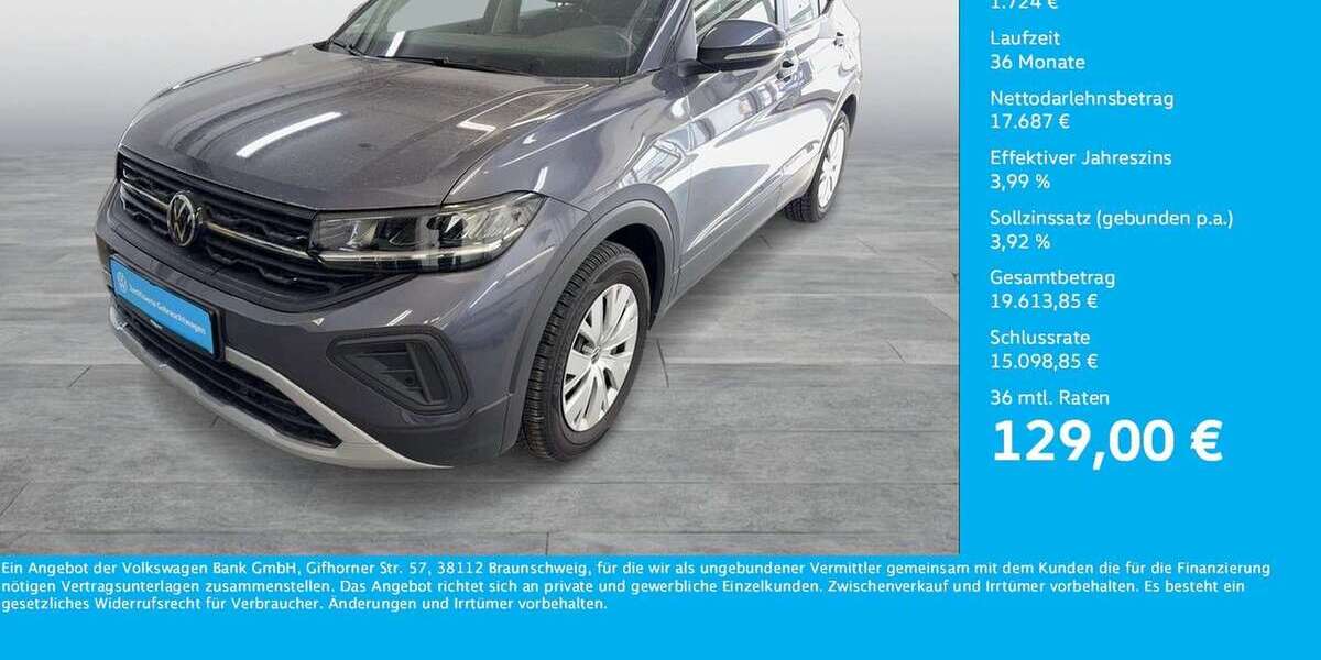 VW T-Cross 10.752 km 19.411 &euro; Dortmund 44141