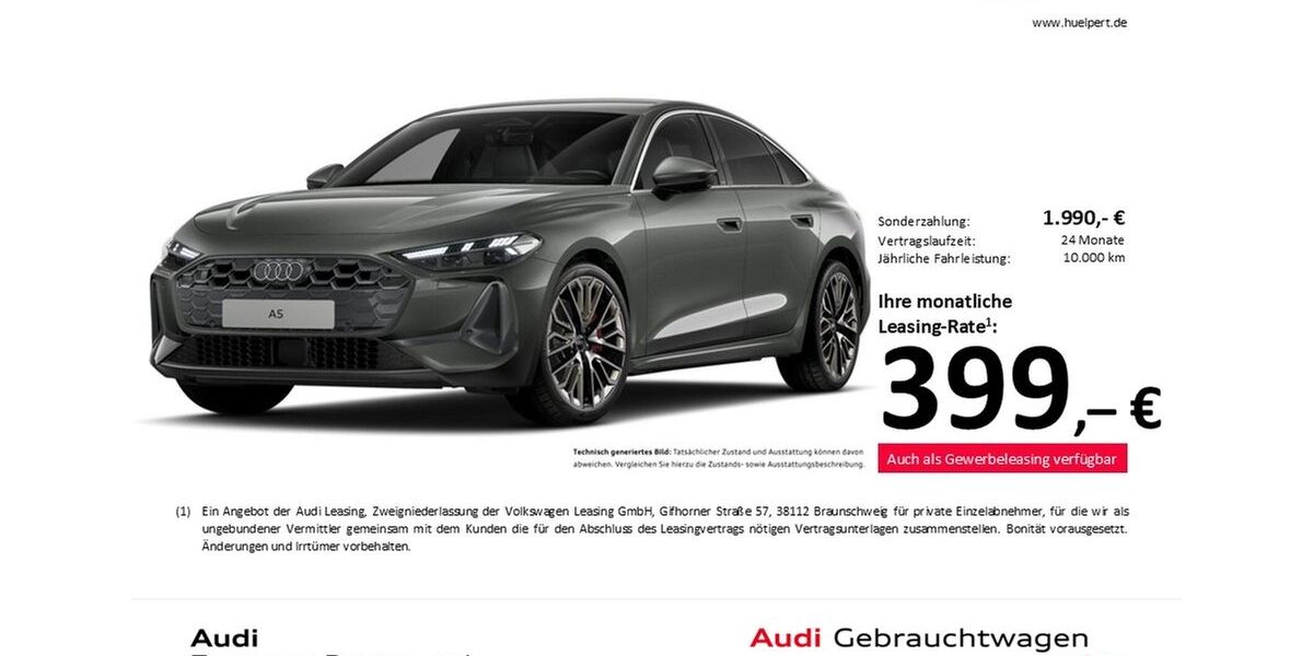 Audi A5 16.322 km 55.588 &euro; Dortmund 44143