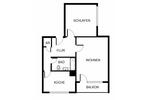 Erdgeschoßwohnung Dortmund Hombruch - 2 Zimmer, 61 m&sup2;, 634&euro; | Angebot:26607660