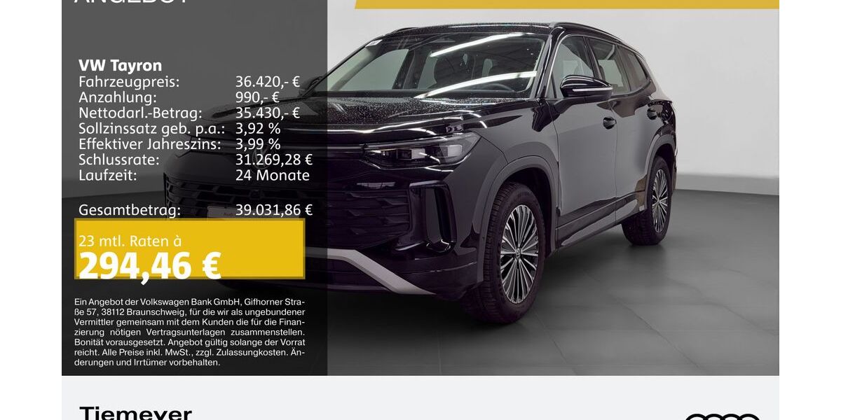 VW Tayron 26.115 km 35.420 &euro; Bochum 44809