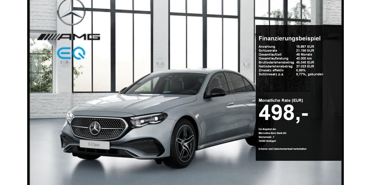 Mercedes-Benz E 200 7.837 km 50.670 &euro; Lünen 44532