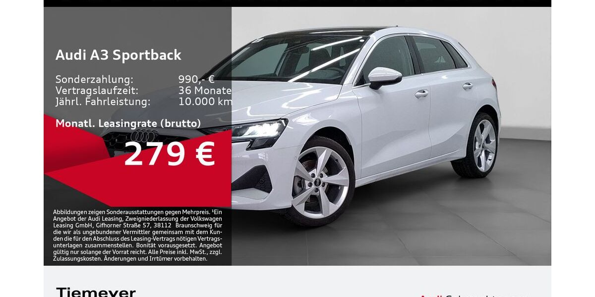 Audi A3 6.927 km 32.110 &euro; Bochum 44809