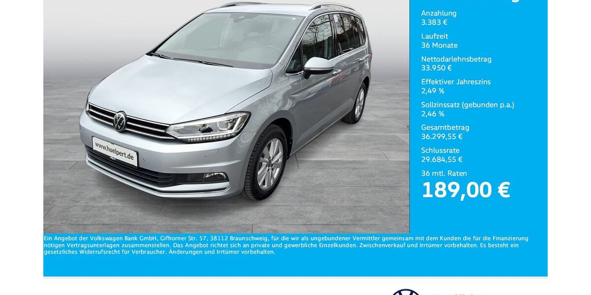 VW Touran 6.225 km 37.333 &euro; Dortmund 44379