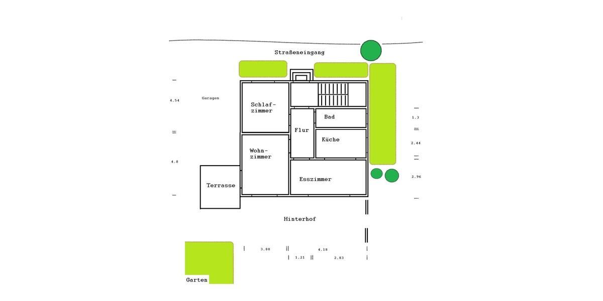 Erdgeschoßwohnung Selm - 3 Zimmer, 65 m&sup2;, 550&euro; | Angebot:25900209