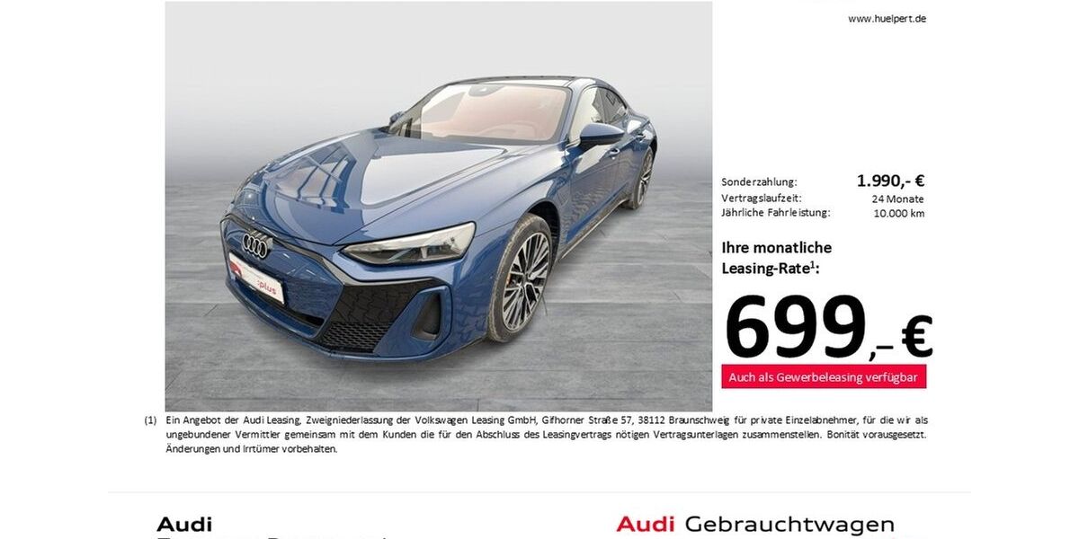 Audi e-tron GT 4.576 km 92.280 &euro; Dortmund 44143