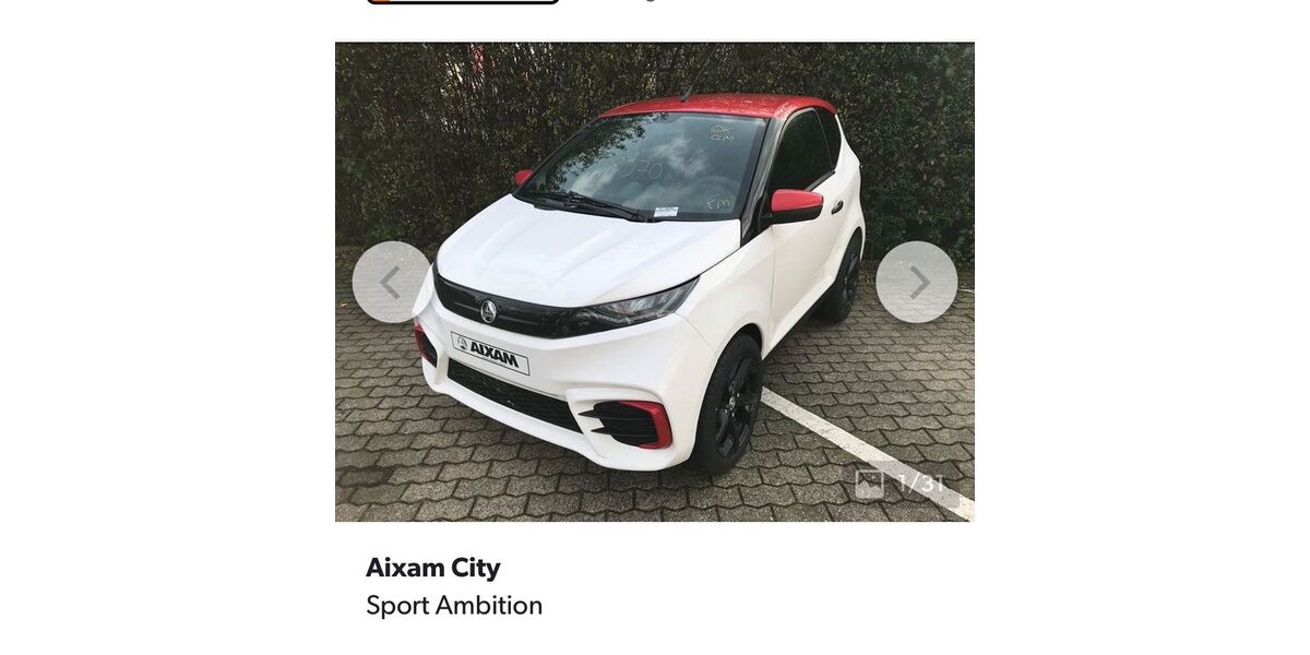 Aixam City 5.000 km 14.500 &euro; Hattingen 45527