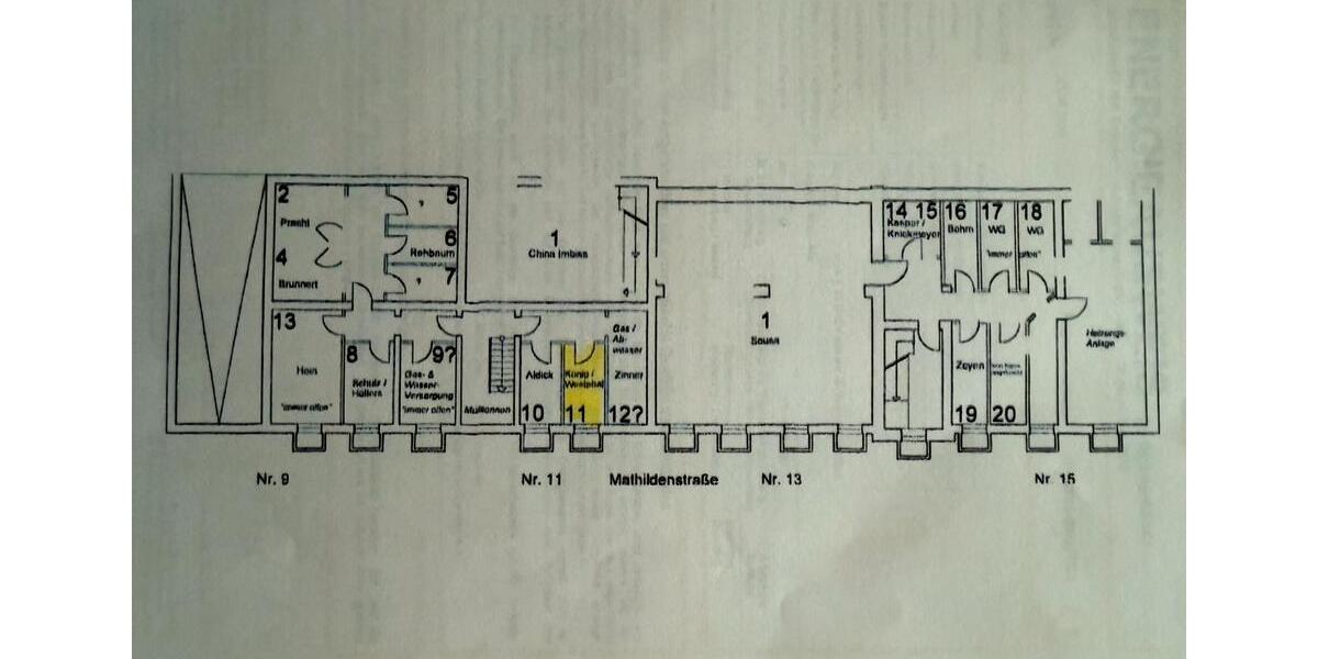Etagenwohnung Essen Stadtbezirk II - 2 Zimmer, 56 m&sup2;, 198.000&euro; | Angebot:26237106