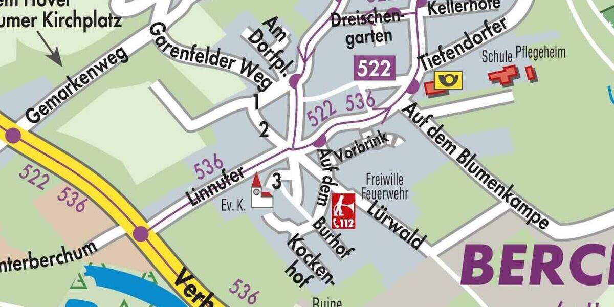 Gewerbeobjekt Hagen Berchum - 3 Zimmer, 580&euro; | Angebot:26188620