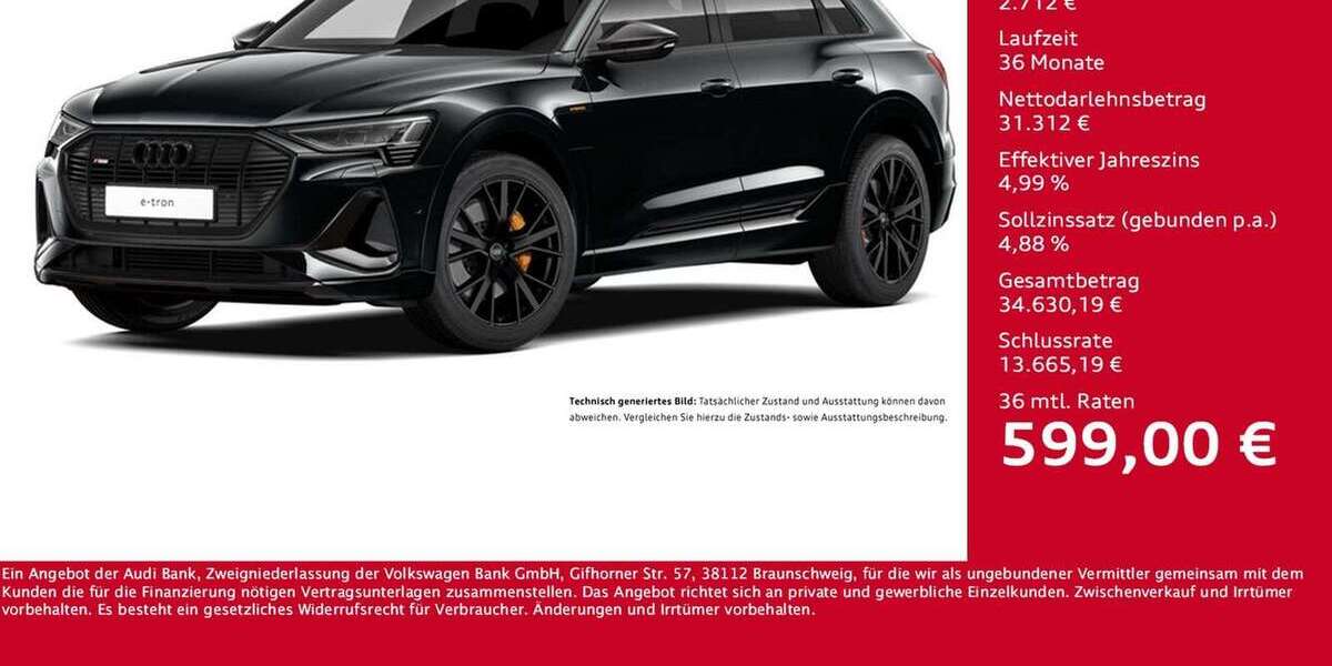 Audi e-tron 6.454 km 34.024 &euro; Dortmund 44143