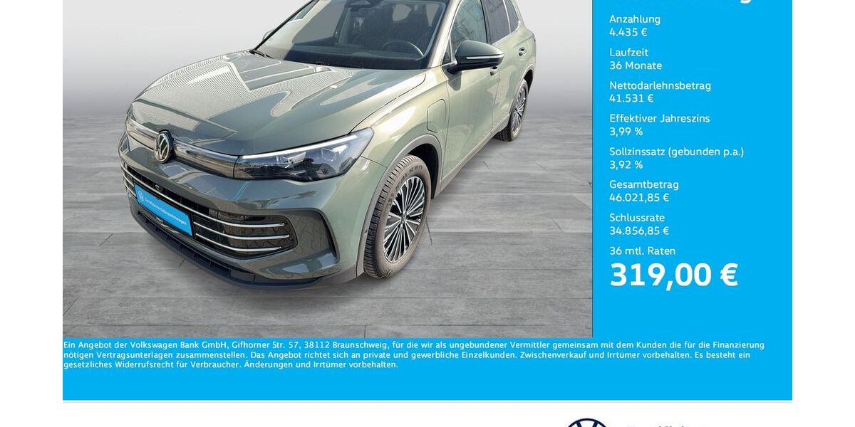 VW Tiguan 12.710 km 46.888 &euro; Bergkamen 59192