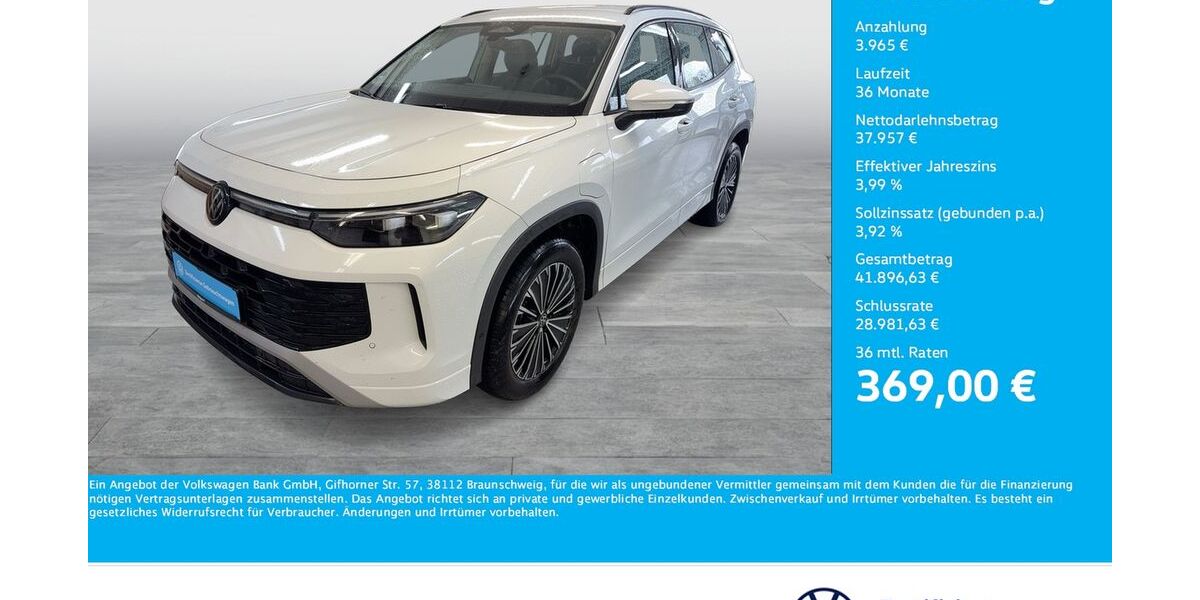 VW Tayron 17.414 km 41.788 &euro; Bergkamen 59192