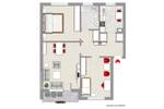 Etagenwohnung Essen Bochold - 3 Zimmer, 77 m&sup2;, 119.000&euro; | Angebot:26642194