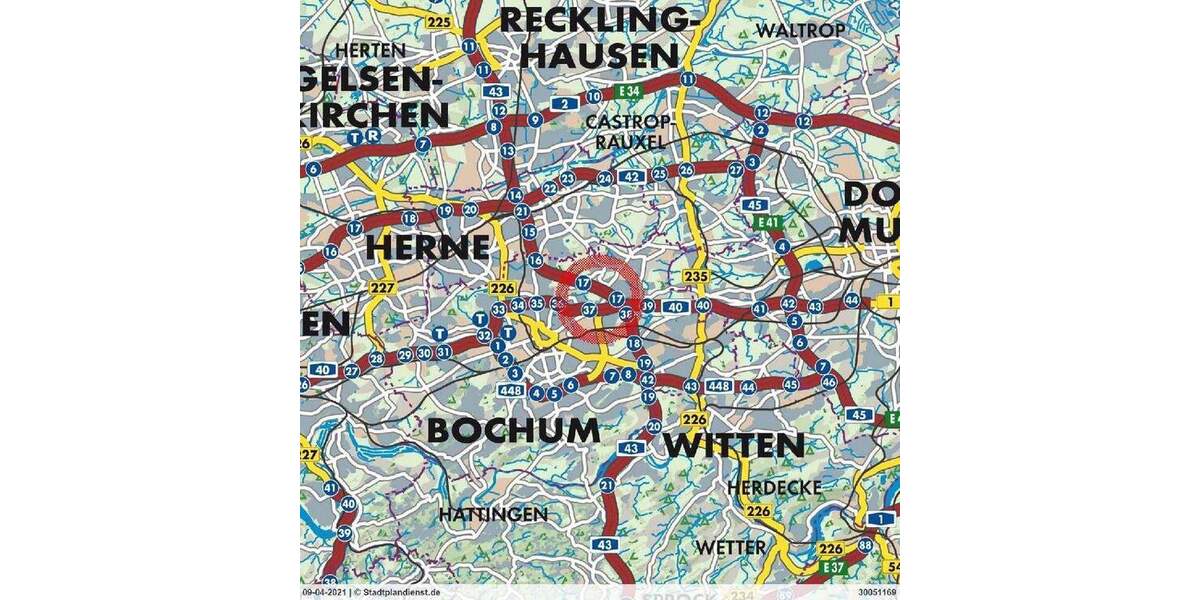 Etagenwohnung Bochum Harpen - 4 Zimmer, 82 m&sup2;, 171.000&euro; | Angebot:25663250