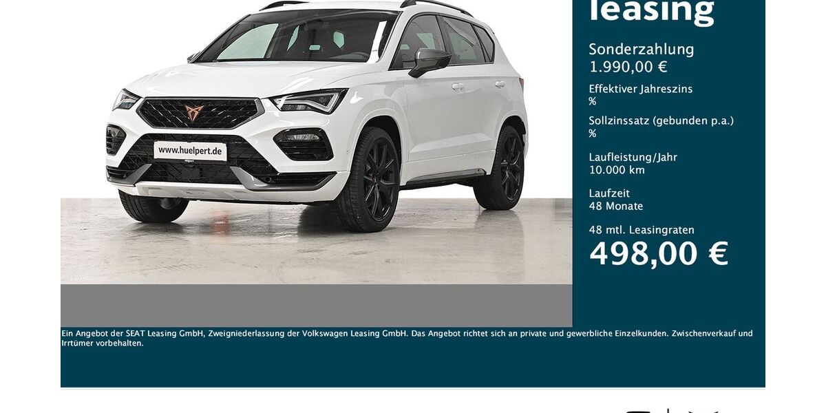 Cupra Ateca 1.990 km 46.222 &euro; Dortmund 44269