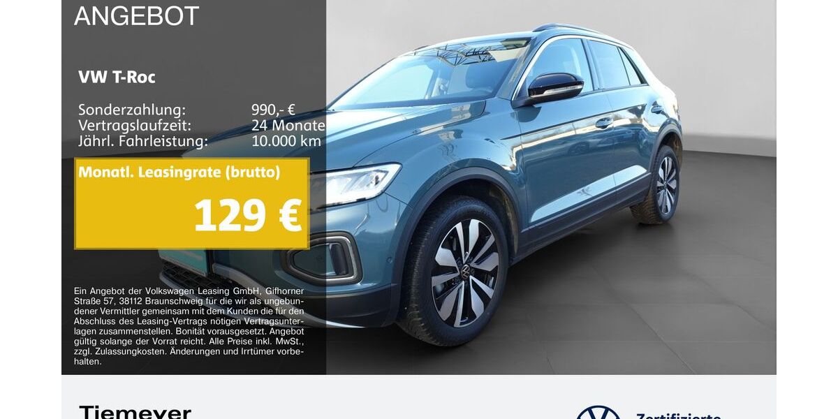 VW T-Roc 25.674 km 21.190 &euro; Bochum 44892