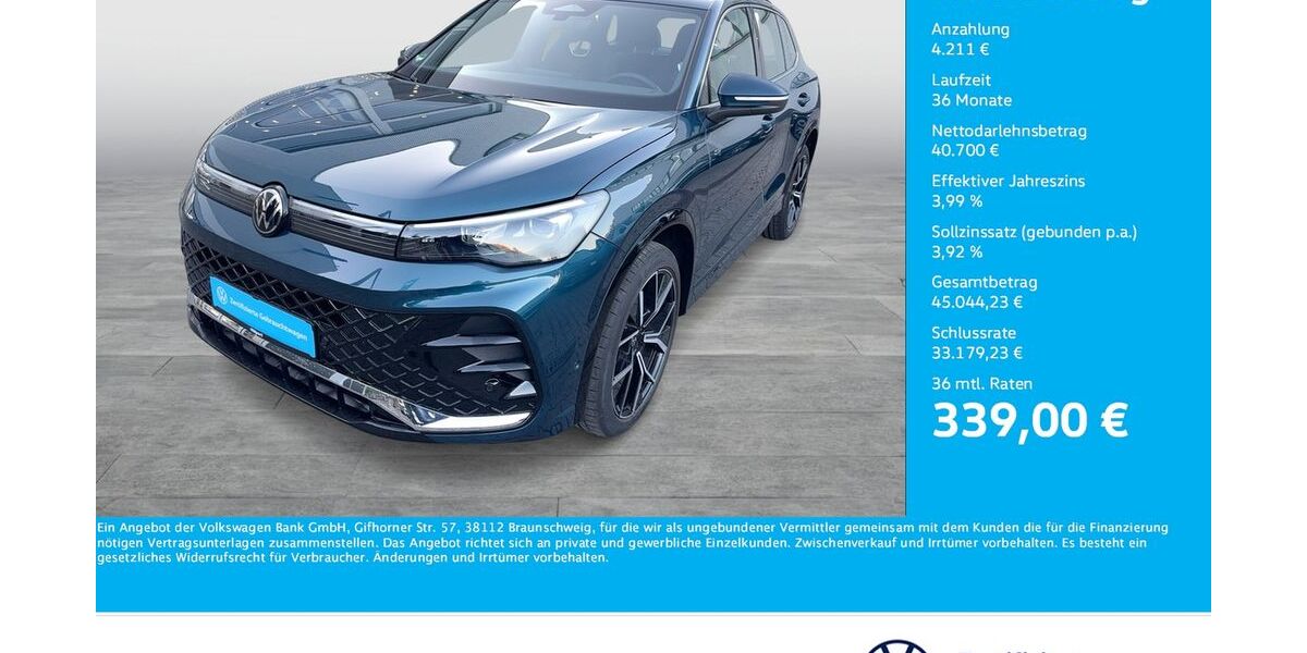 VW Tiguan 6.875 km 44.555 &euro; Bergkamen 59192
