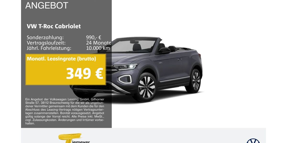VW T-Roc 15.171 km 28.970 &euro; Bochum 44892