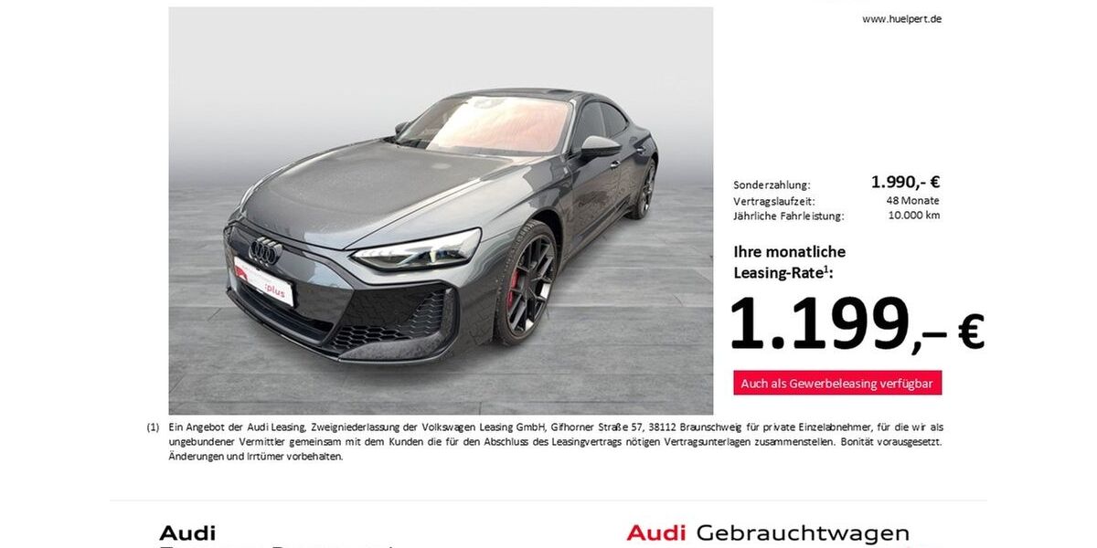 Audi RS e-tron GT 10.996 km 139.985 &euro; Dortmund 44143