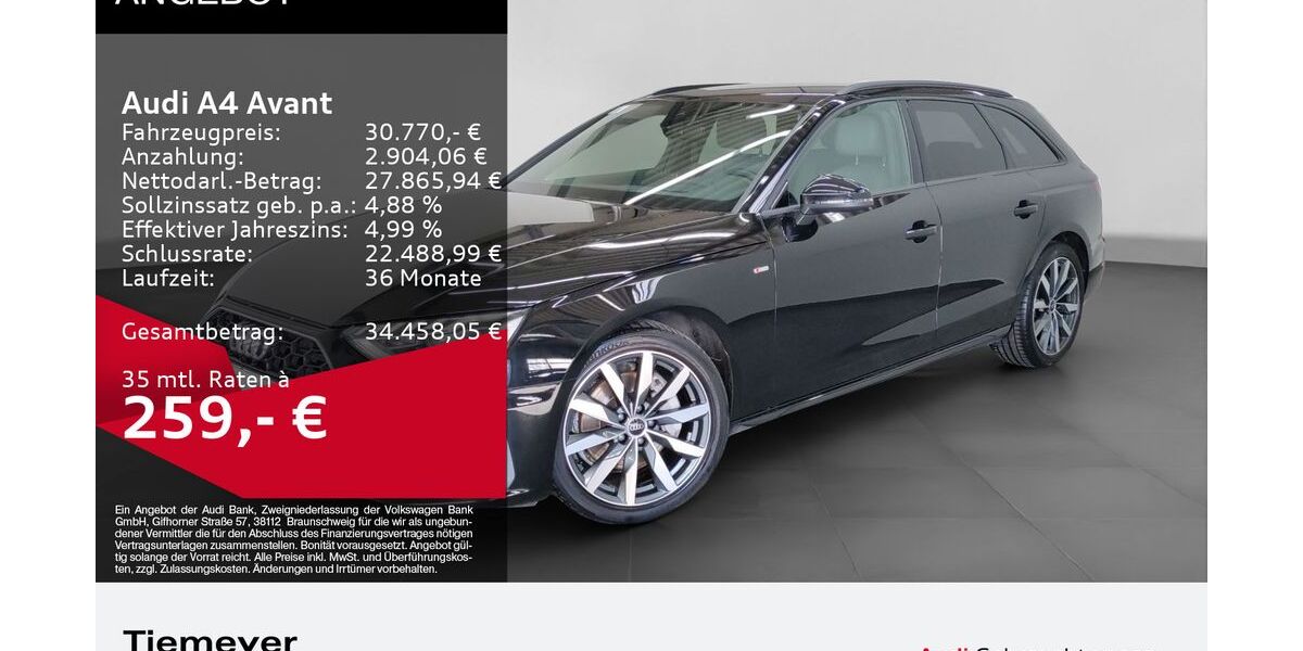 Audi A4 74.185 km 30.240 &euro; Bochum 44809