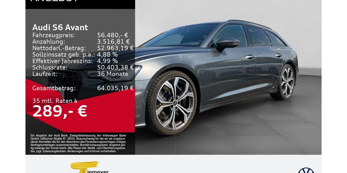 Audi S6 16.296 km 56.480 &euro; Bochum 44892