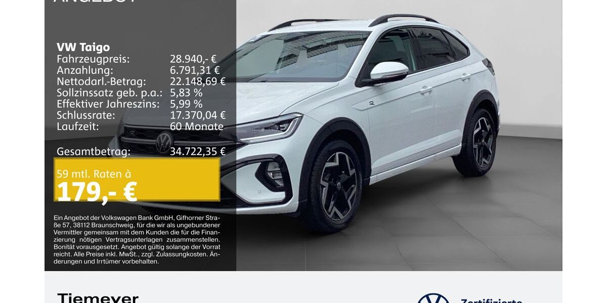 VW Taigo 4.999 km 28.940 &euro; Bochum 44892