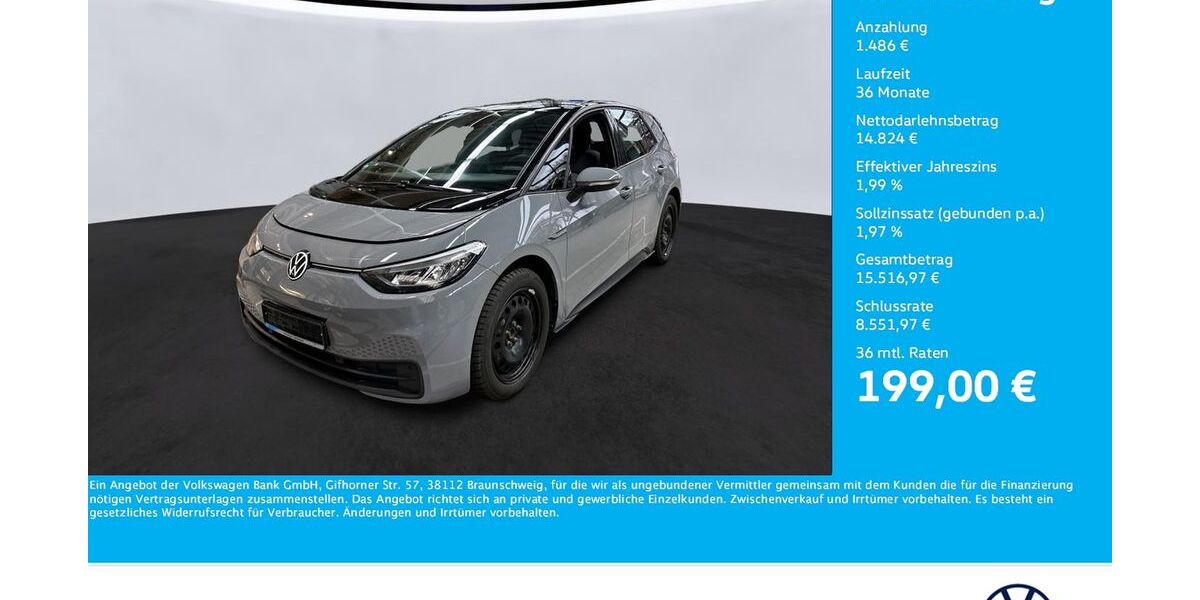 VW ID.3 45.022 km 16.310 &euro; Unna 59423