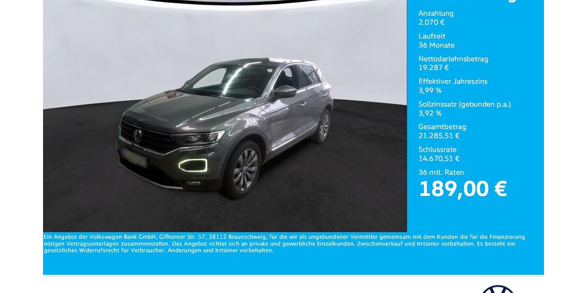 VW T-Roc 52.102 km 21.234 &euro; Dortmund 44379