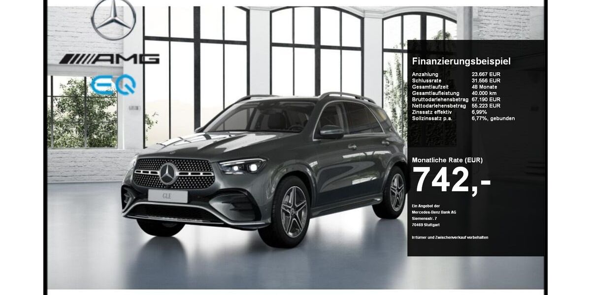 Mercedes-Benz GLE 300 19.724 km 78.470 &euro; Unna 59423