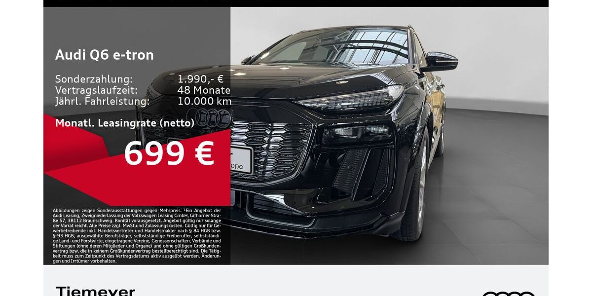 Audi Q6 e-tron 1.050 km 77.880 &euro; Dorsten 46284
